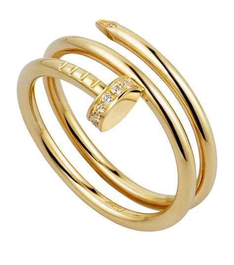 cartier clou ring